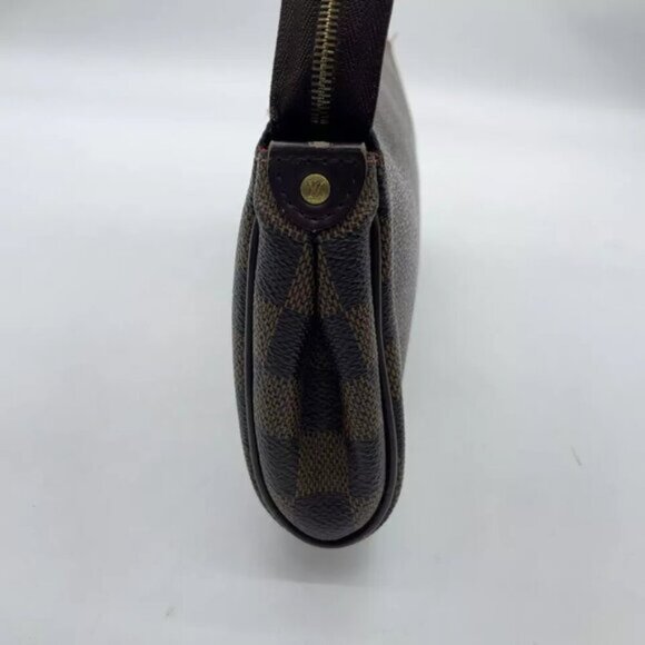 Louis Vuitton Damier Ebene Eva Shoulder Bag W/box - Picture 7 of 16